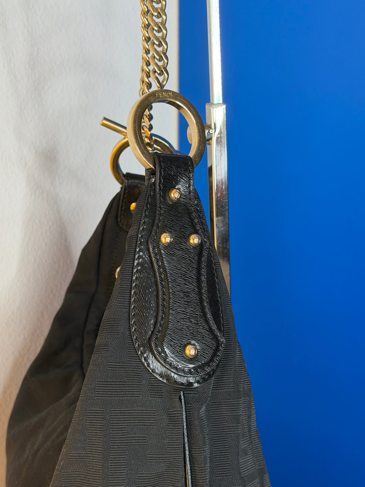 Fendi Chef Hobo Zucca Nera