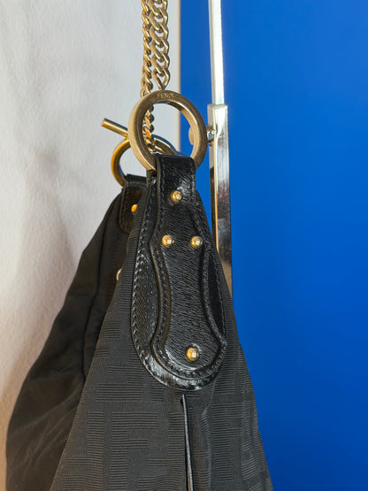 Fendi Chef Hobo Zucca Nera