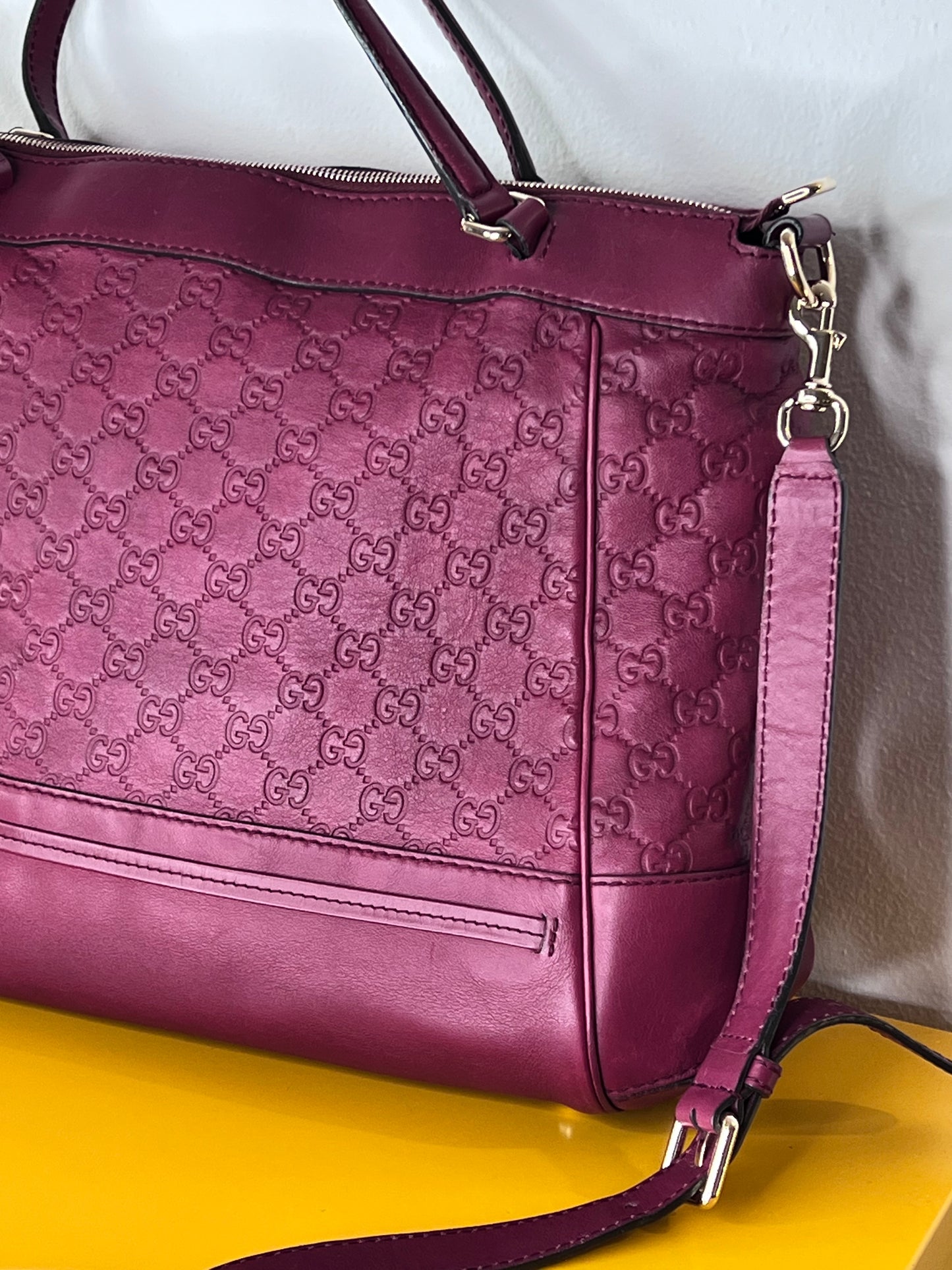 Gucci tote Bordeaux