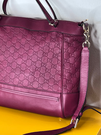 Gucci tote Bordeaux