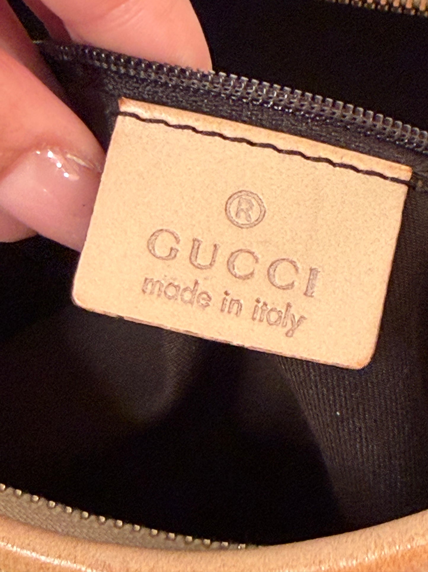 Gucci Abbey Hobo Gold/Pink