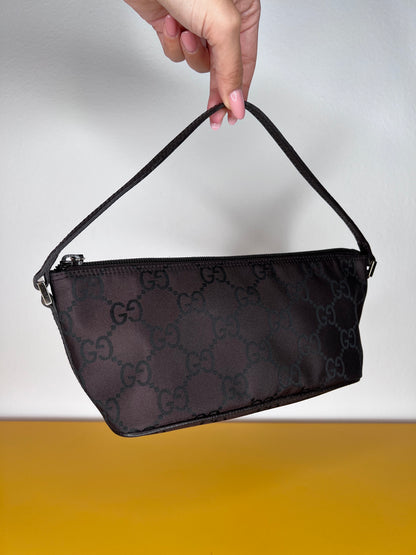 Gucci Boat Bag Chocolate