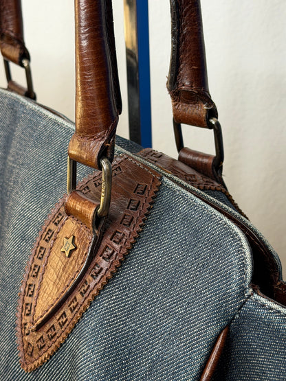 Fendi Etniko Tote Denim