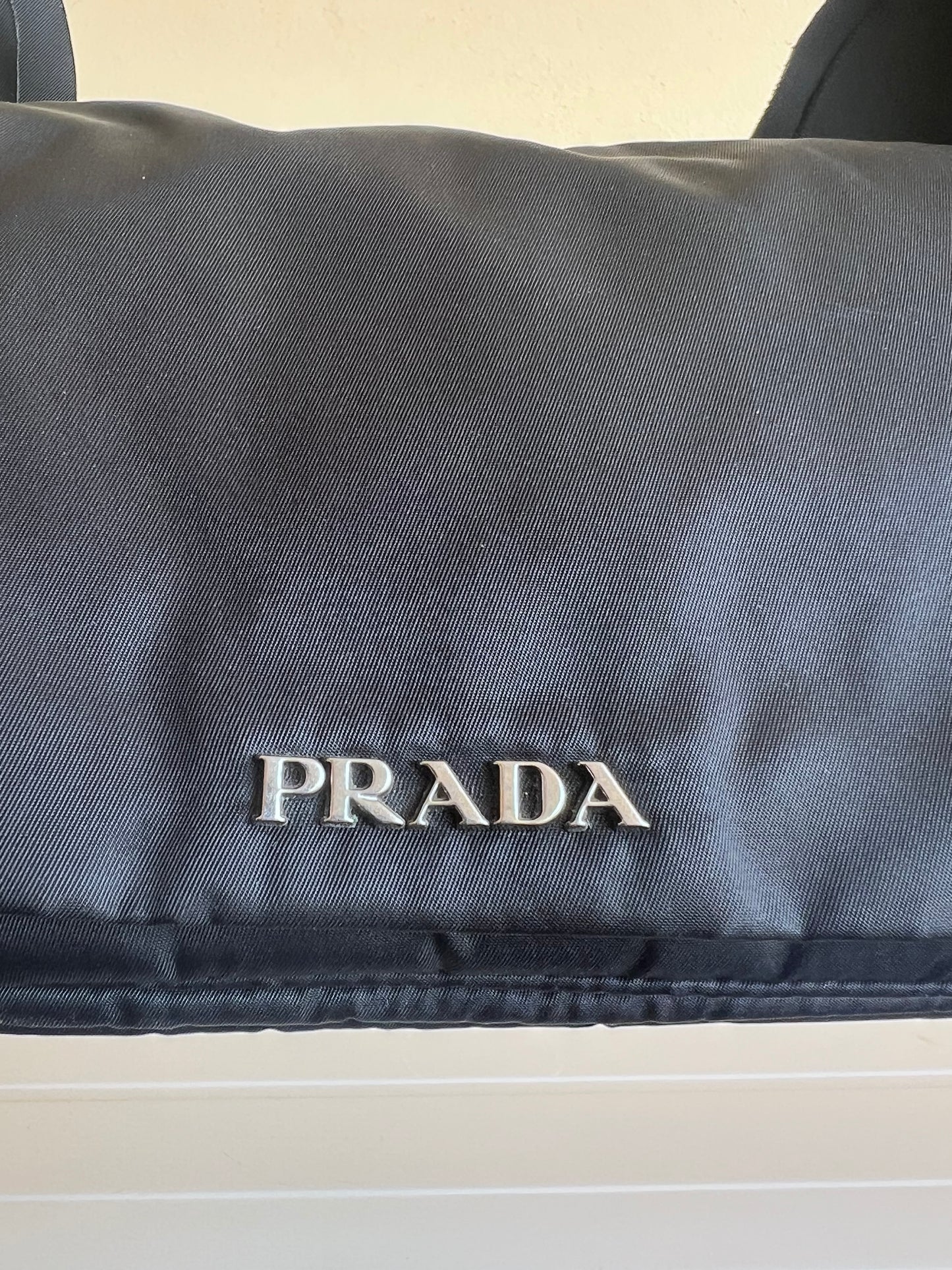 Borsa Prada tessuto volant