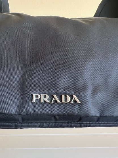 Borsa Prada tessuto volant
