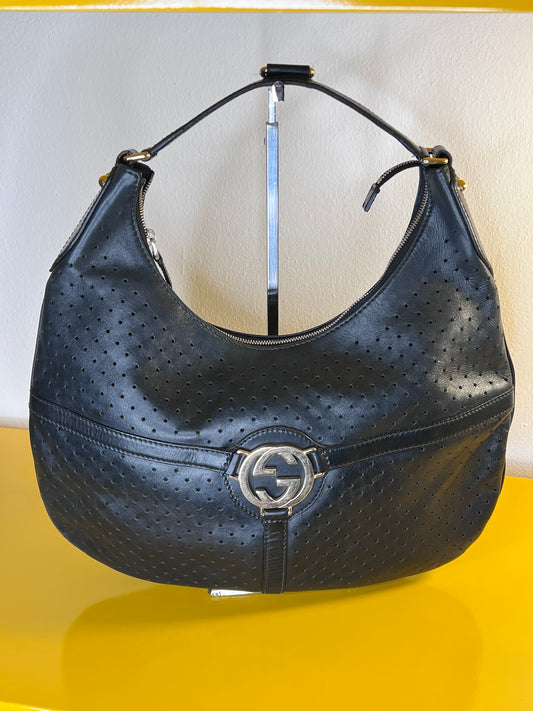 Gucci Interlocking nera