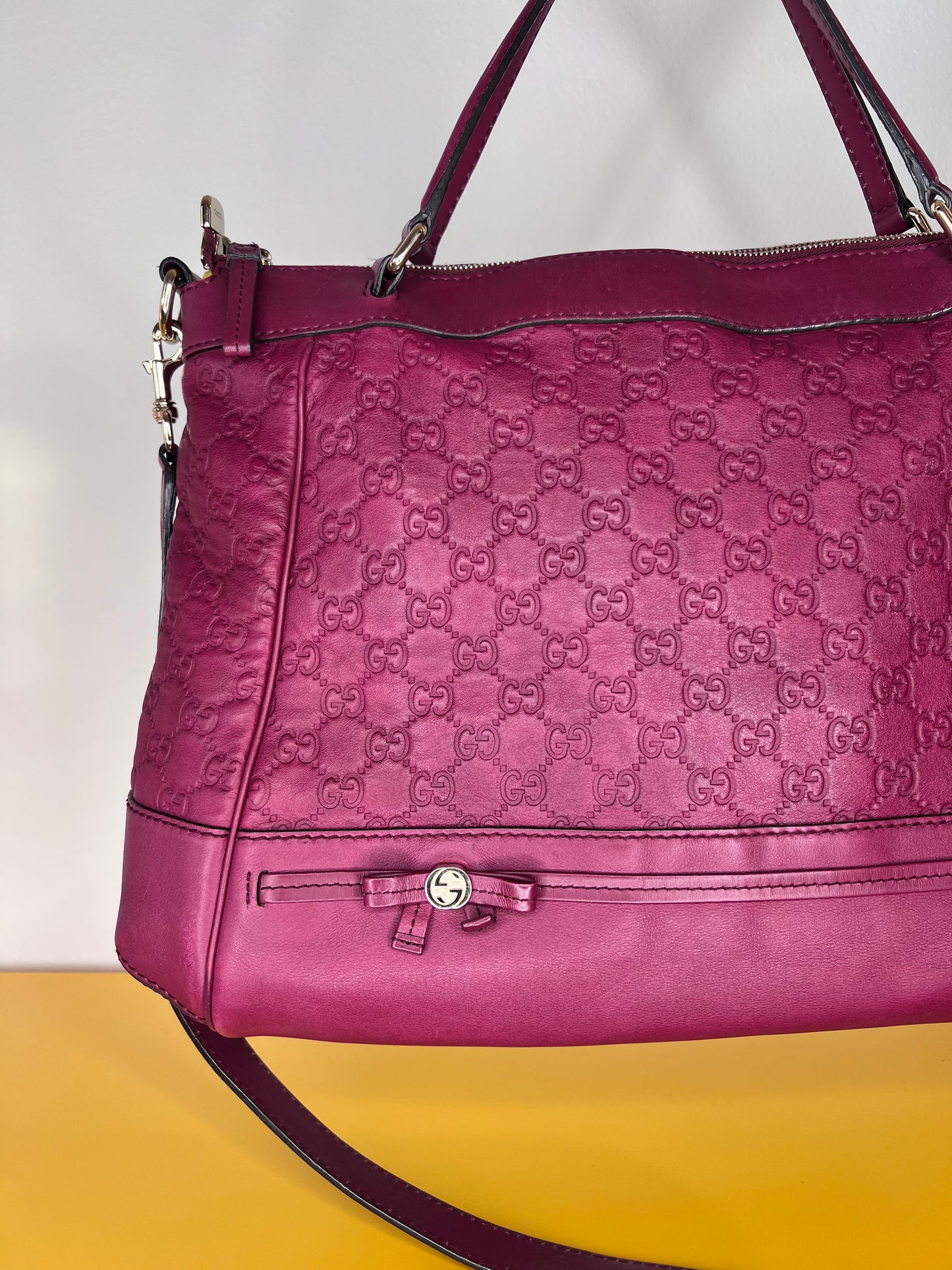 Gucci tote Bordeaux