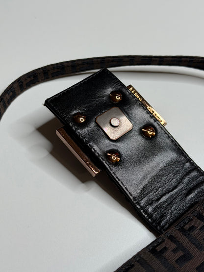 Fendi Mini Zucchino dark brown