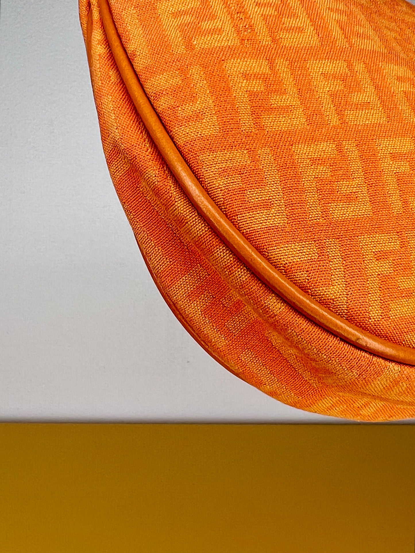 Fendi Pochette Monogram Orange