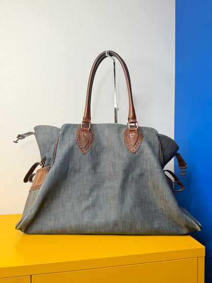 Fendi Etniko Tote Denim