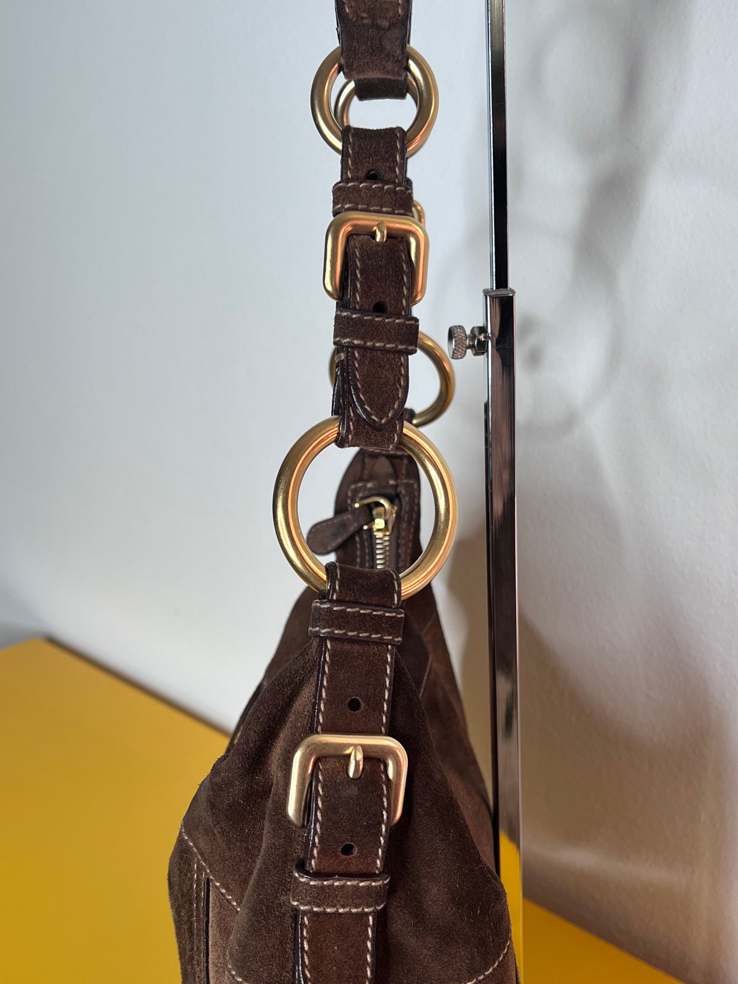 Prada Hobo in suede