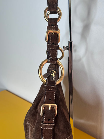 Prada Hobo in suede
