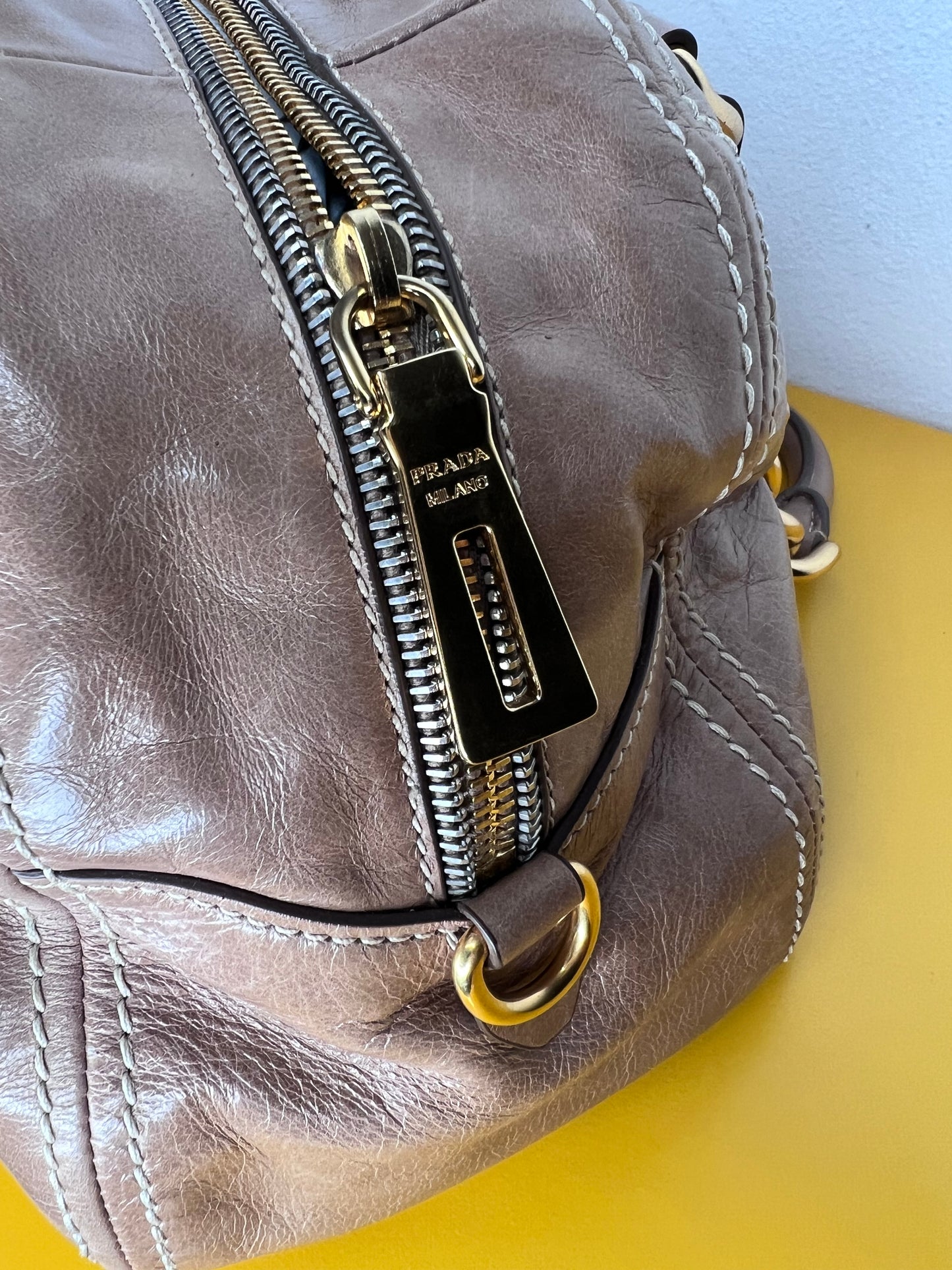 Prada Bauletto Shine