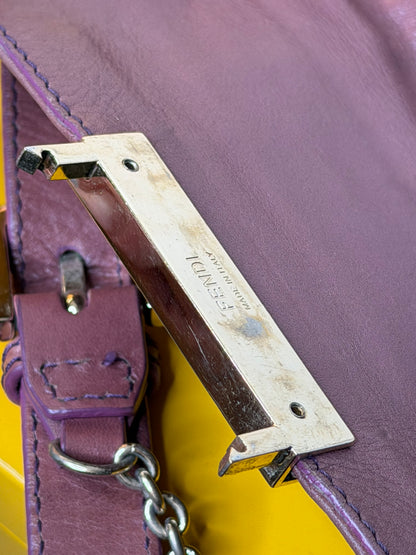 Fendi baguette chain flap Malva