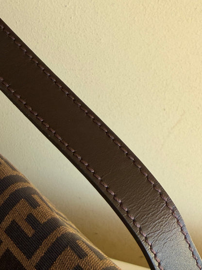 Fendi Mamma Baguette Zucca