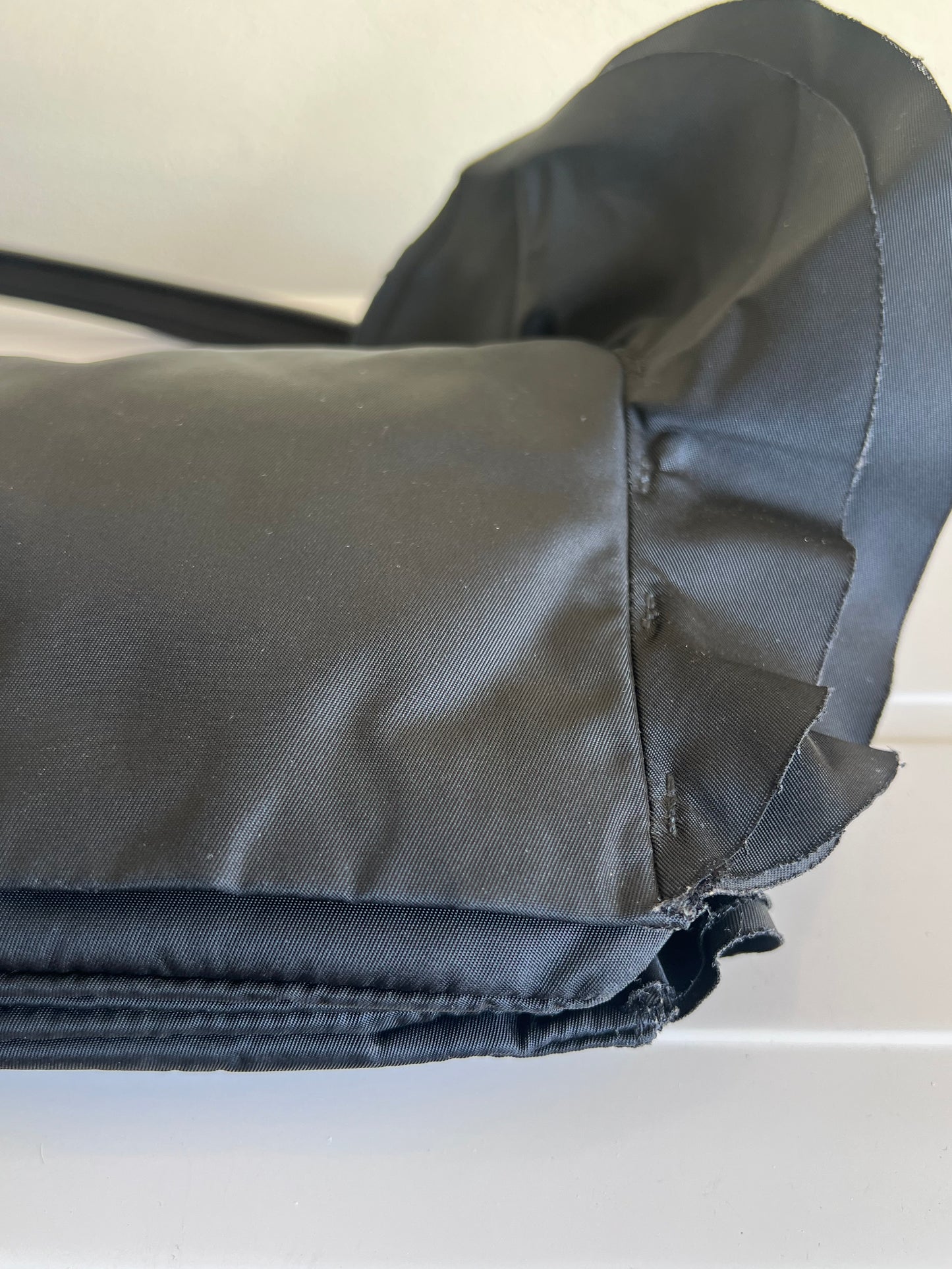 Borsa Prada tessuto volant