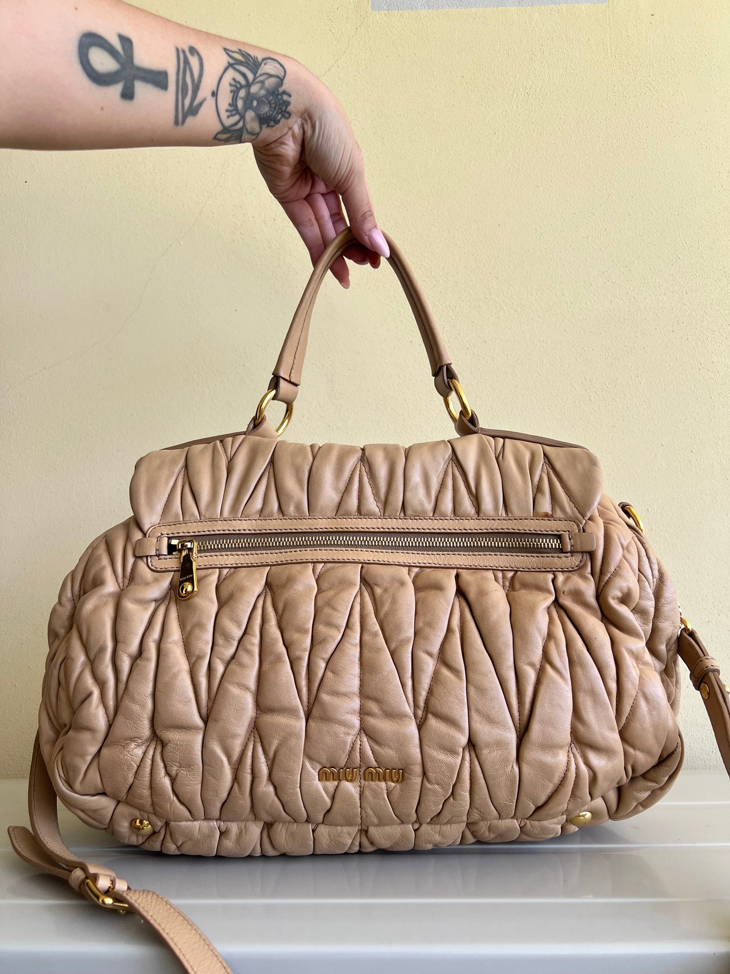 Miu Miu Pattina Matellassé