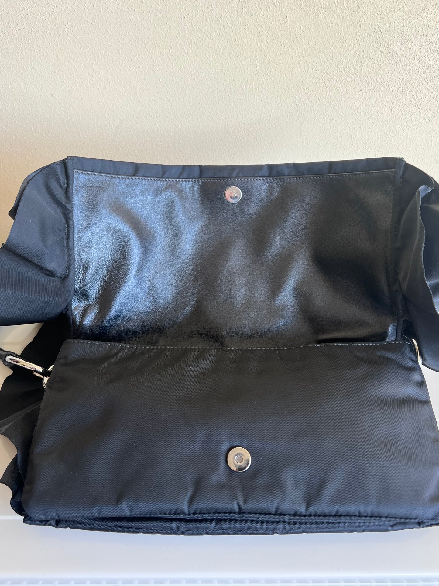 Borsa Prada tessuto volant