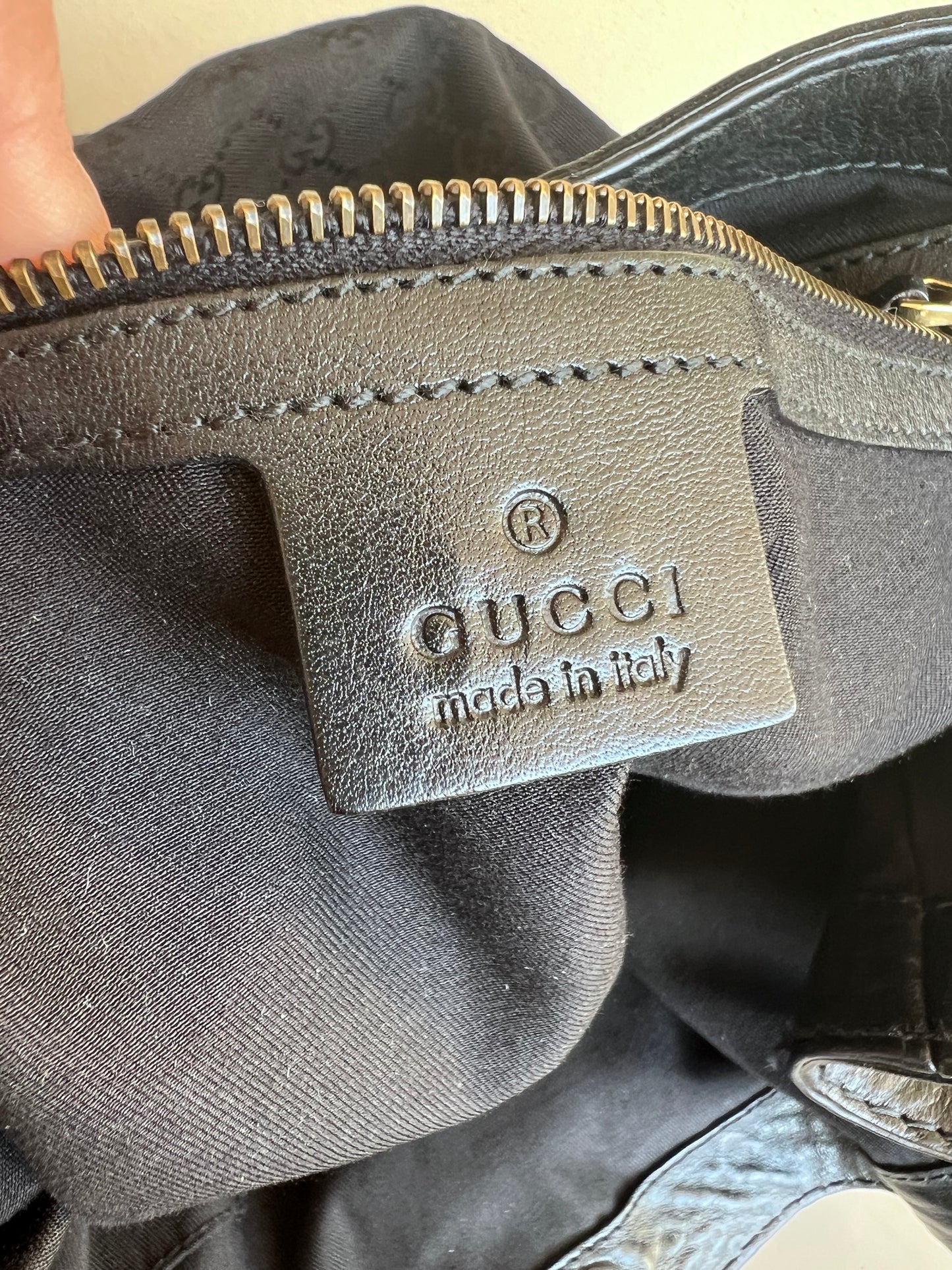 Gucci Jockey GG nera