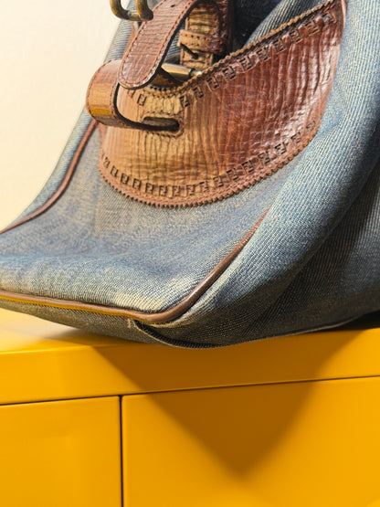 Fendi Etniko Tote Denim