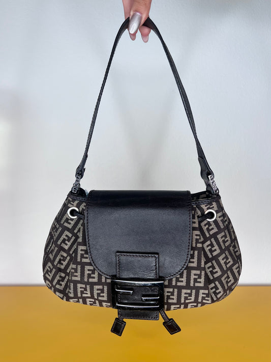 Fendi Mini Baguette Brown