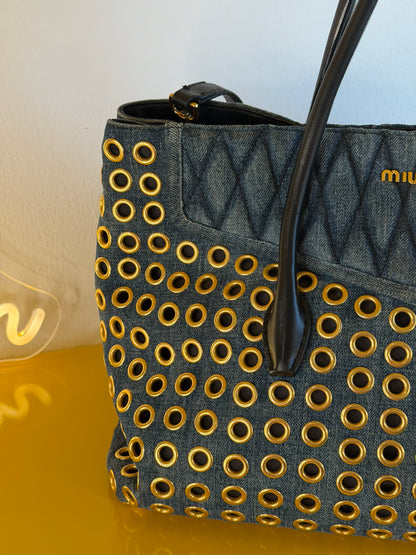 Miu Miu biker tote