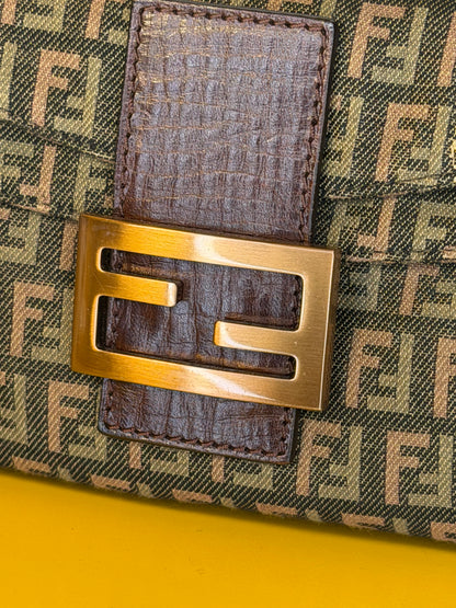 Fendi Baguette Double Flap