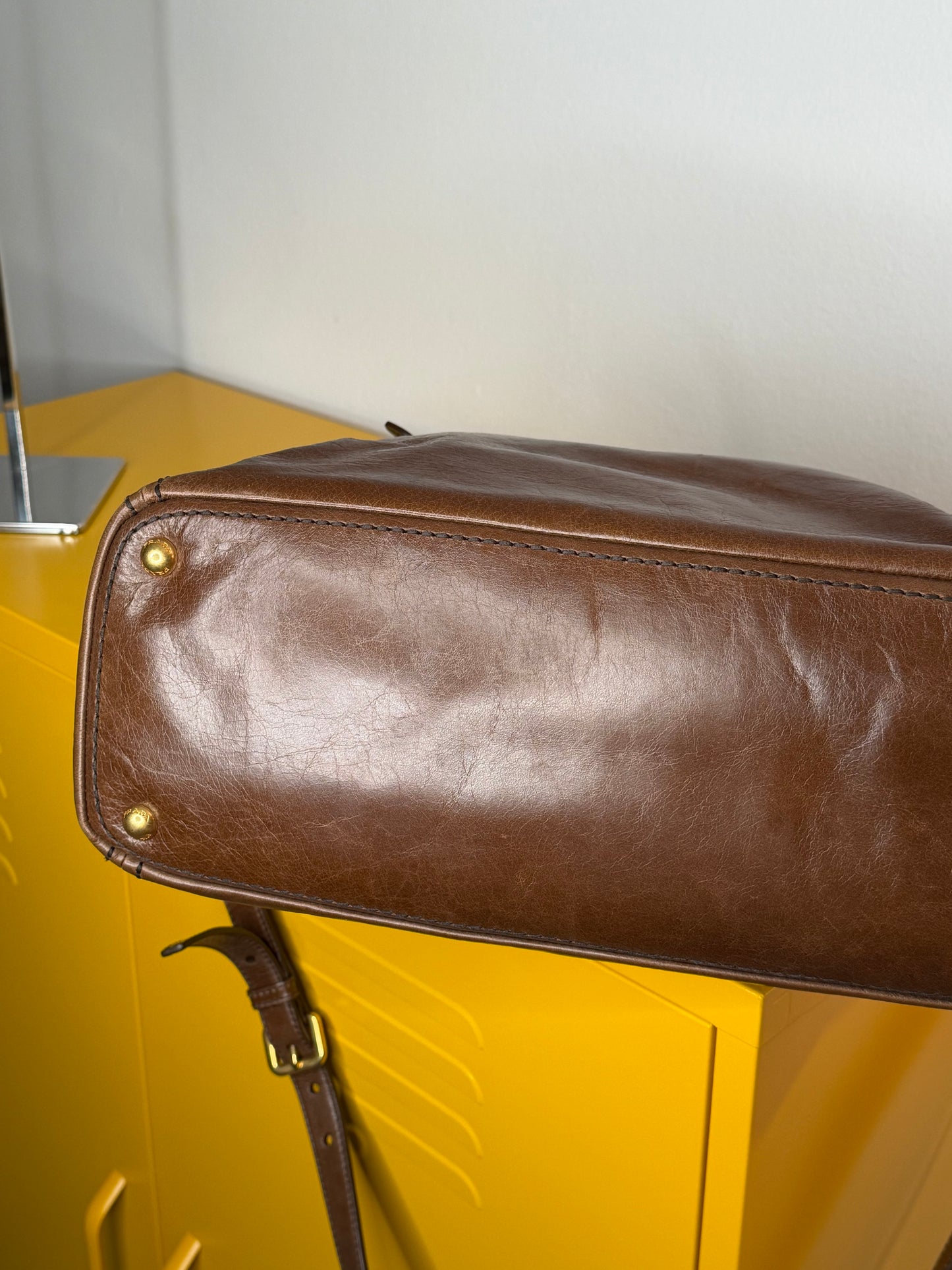 Prada tote nocciola