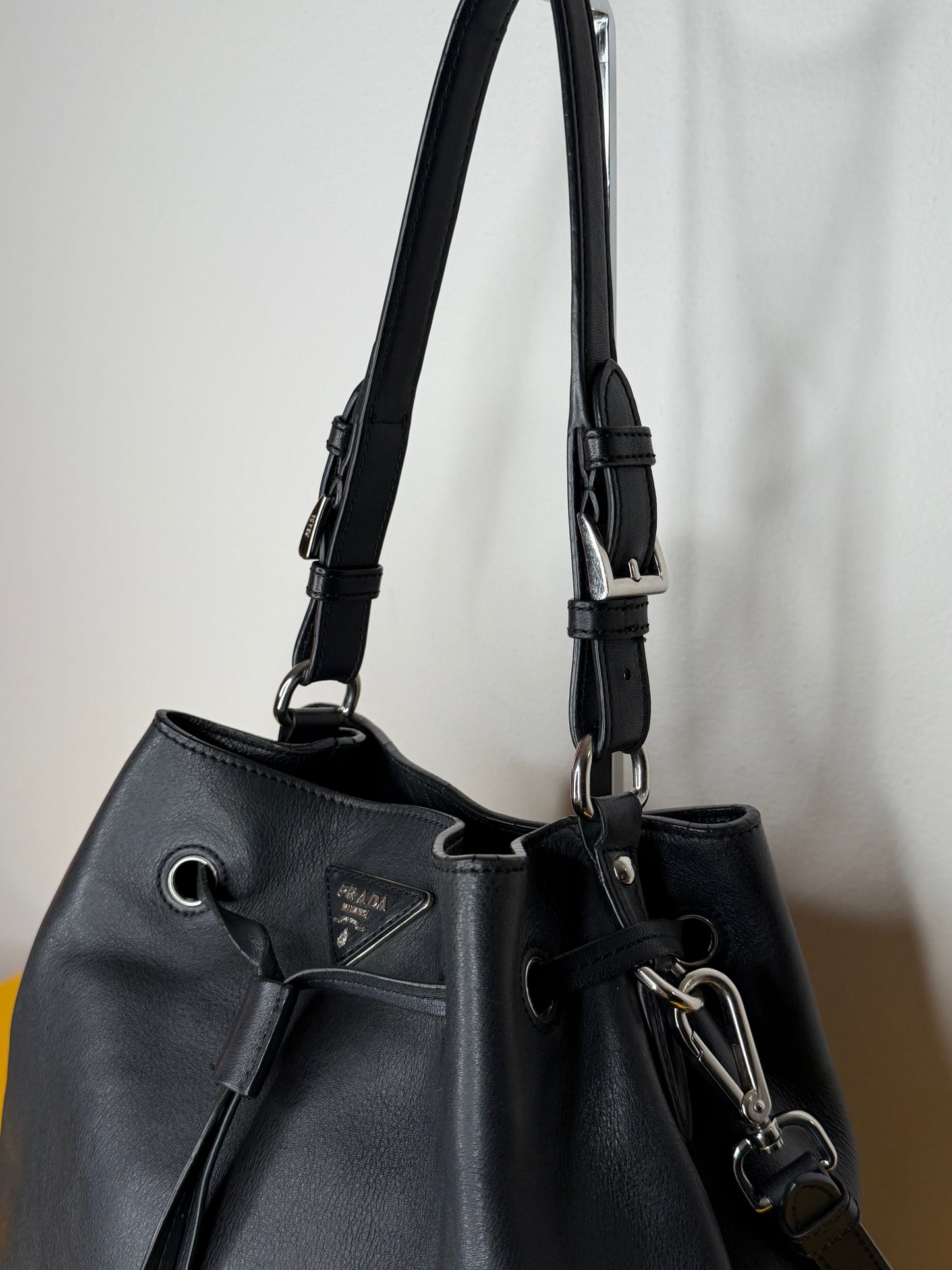 Prada Bucket soft leather
