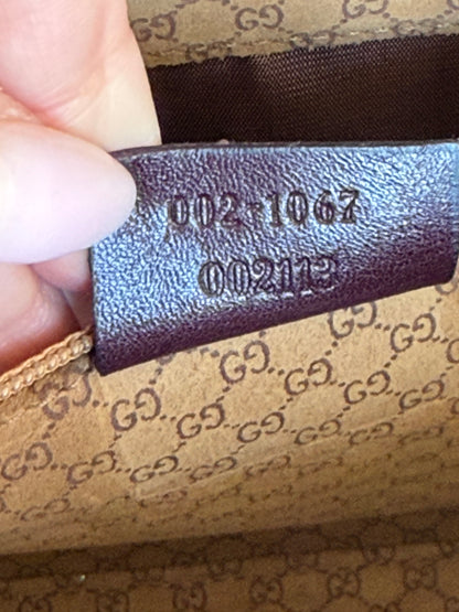 Gucci Bardot vinaccia