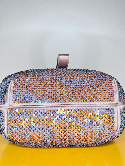 Fendi Spy Bag in raso con paillettes