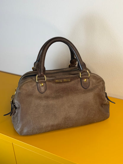 Miu Miu pelle distressed