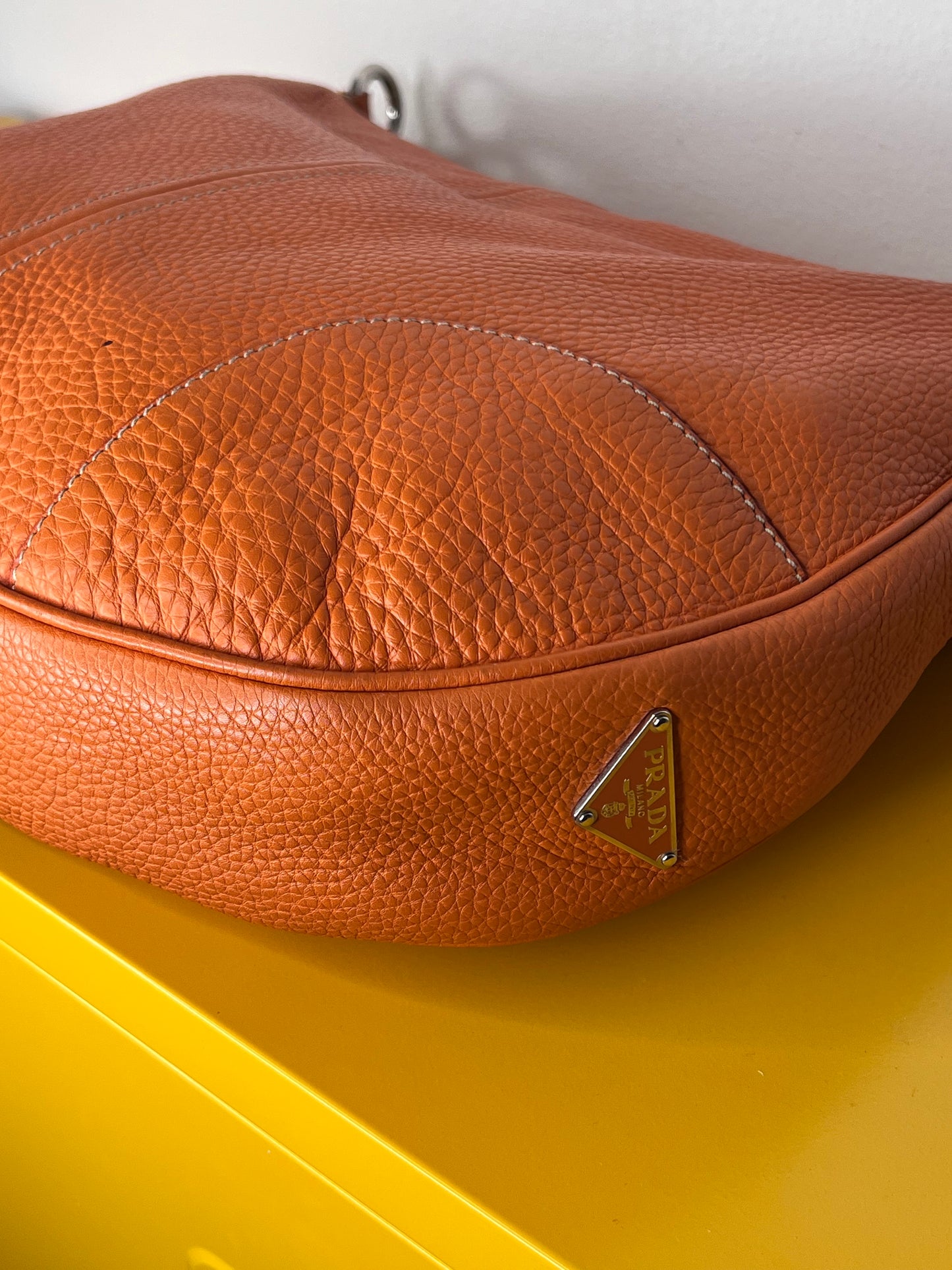 Prada Half Moon Orange