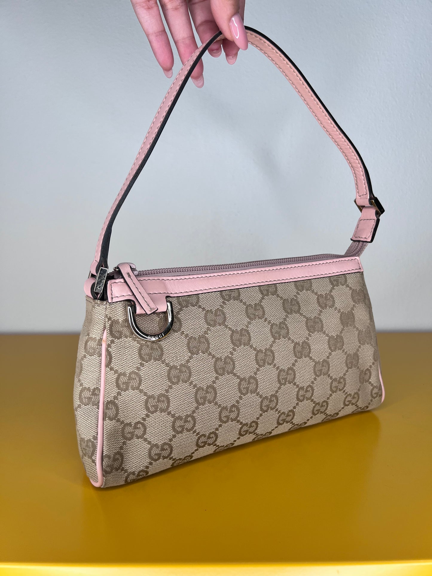 Gucci Mini Pochette Abbey Rosa