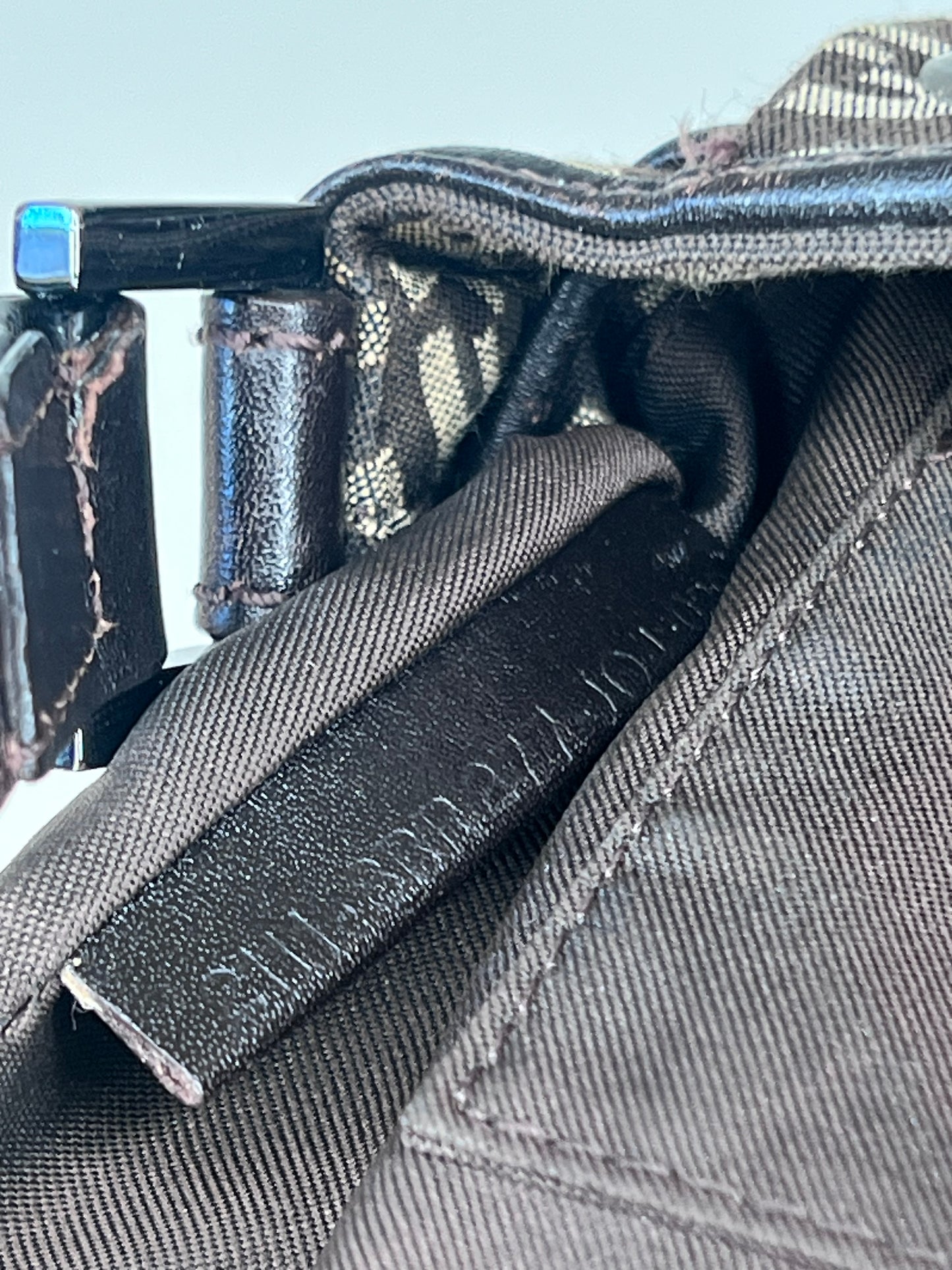 Fendi Mini Baguette Brown