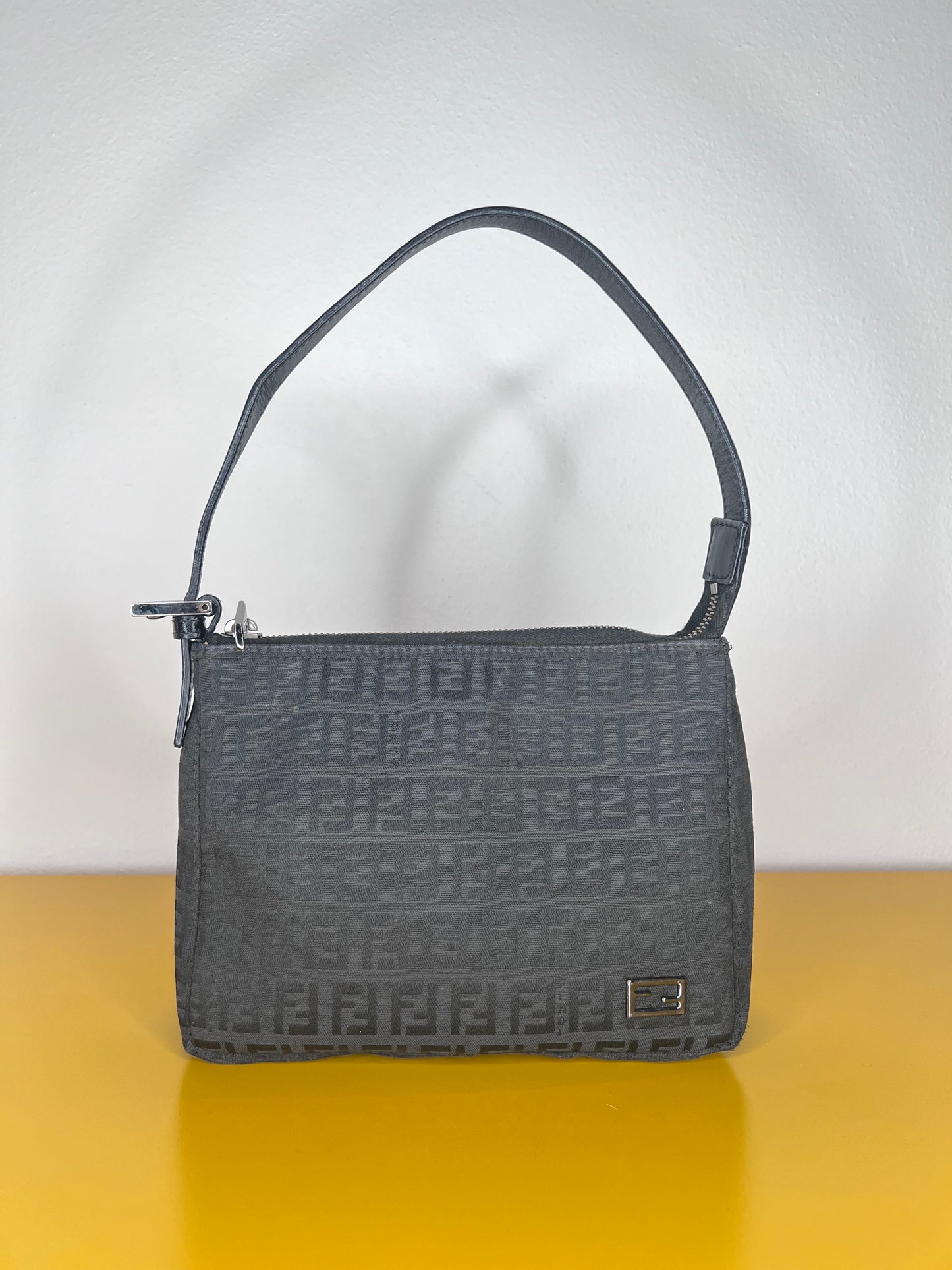 Fendi Mini Bag Zucchino Nera