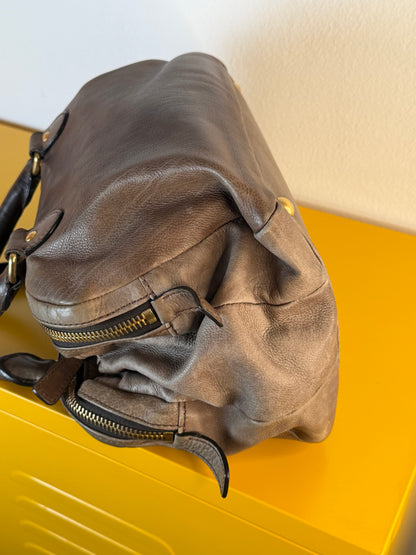 Miu Miu pelle distressed
