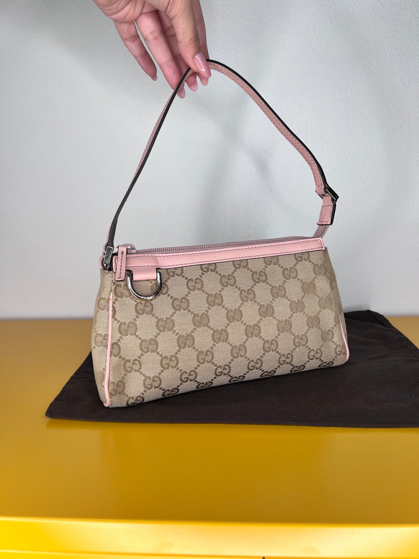 Gucci Mini Pochette Abbey Rosa