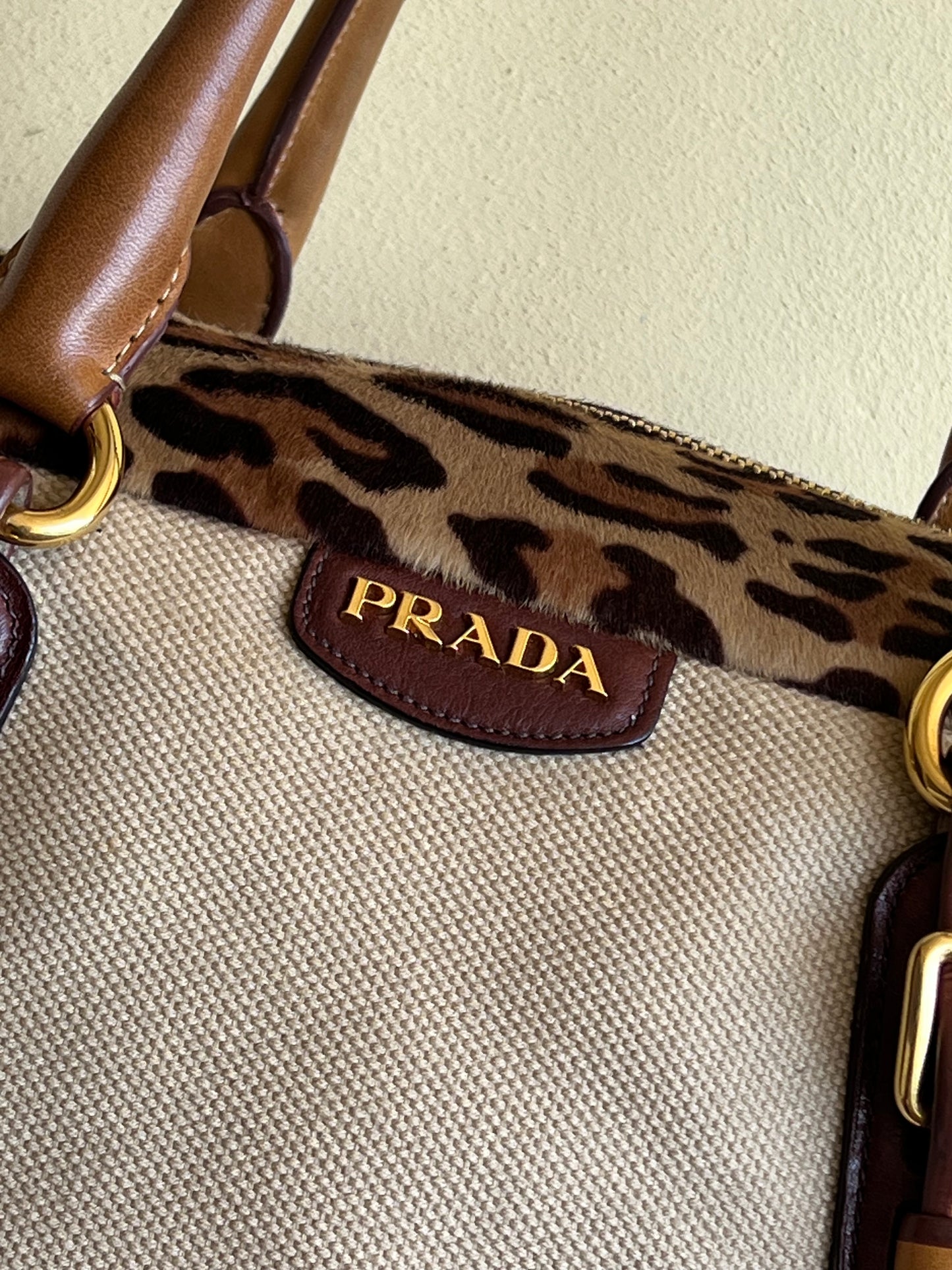 Prada Tote Animalier