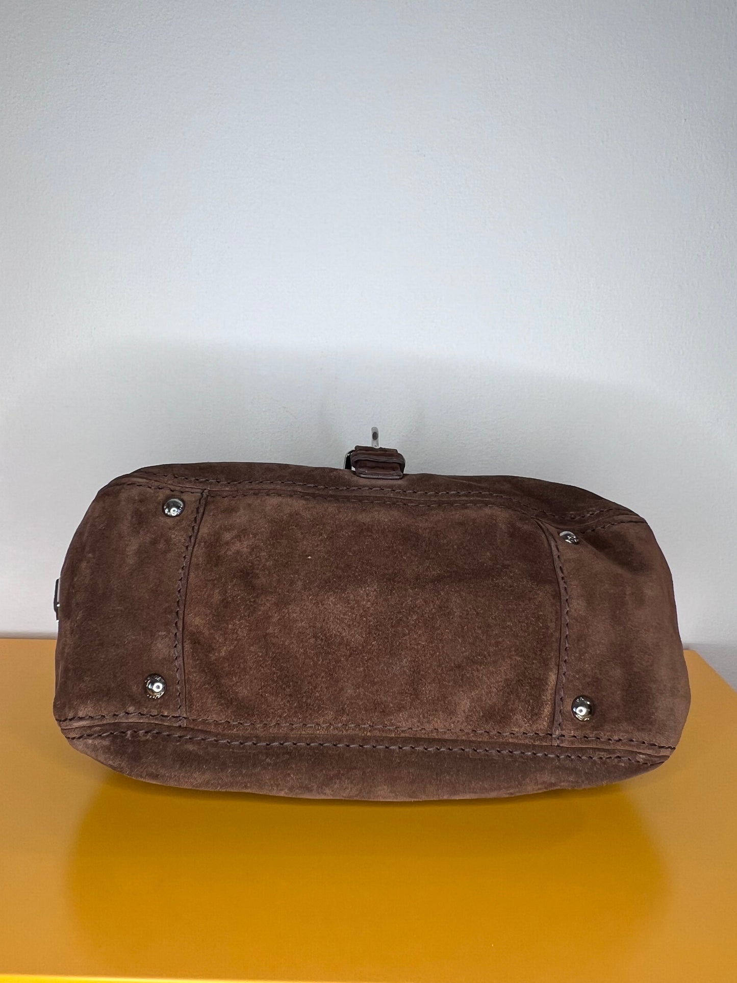 Prada Suede shoulder bag
