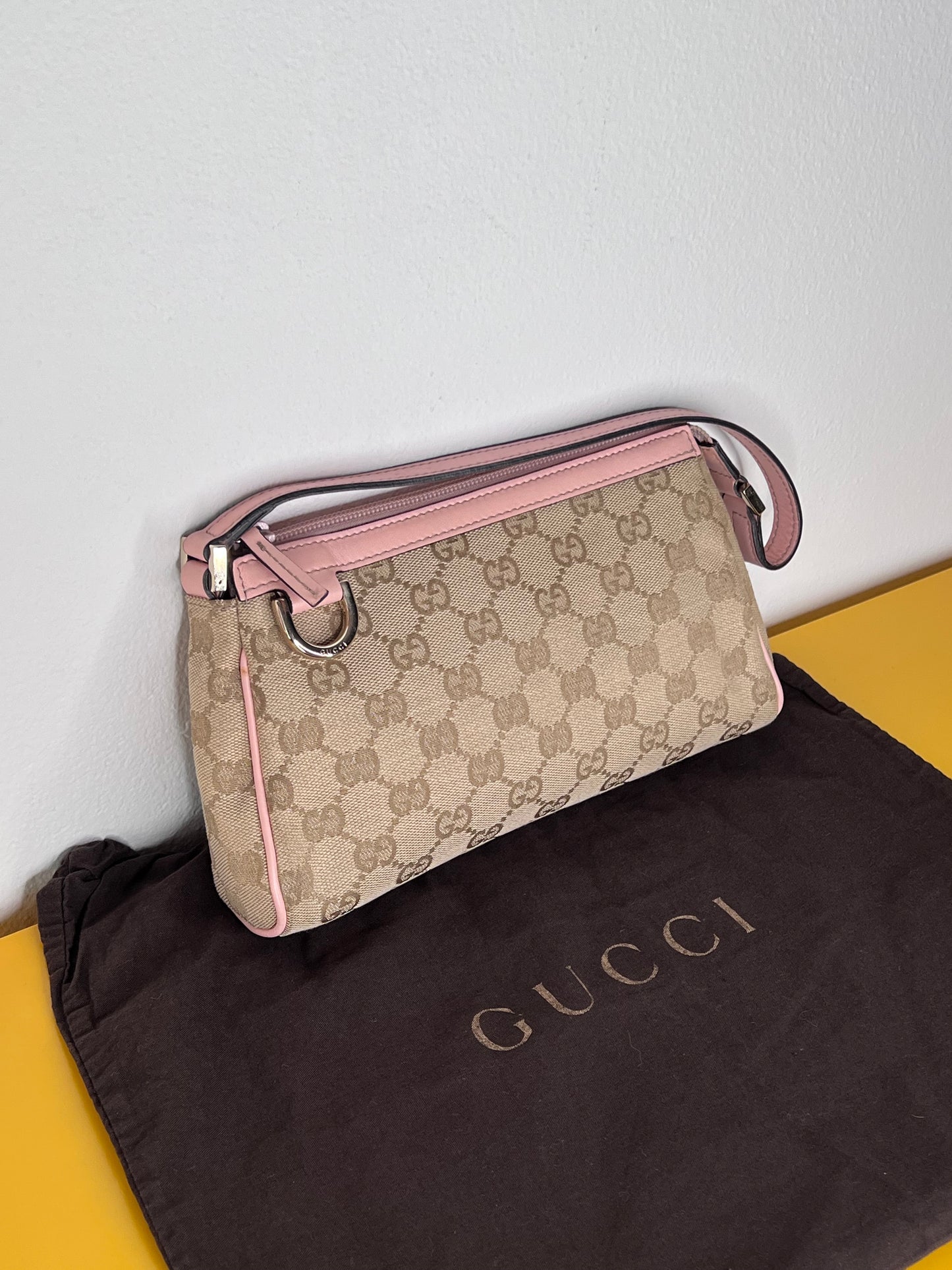 Gucci Mini Pochette Abbey Rosa