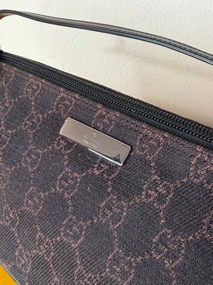 Gucci boat bag brown