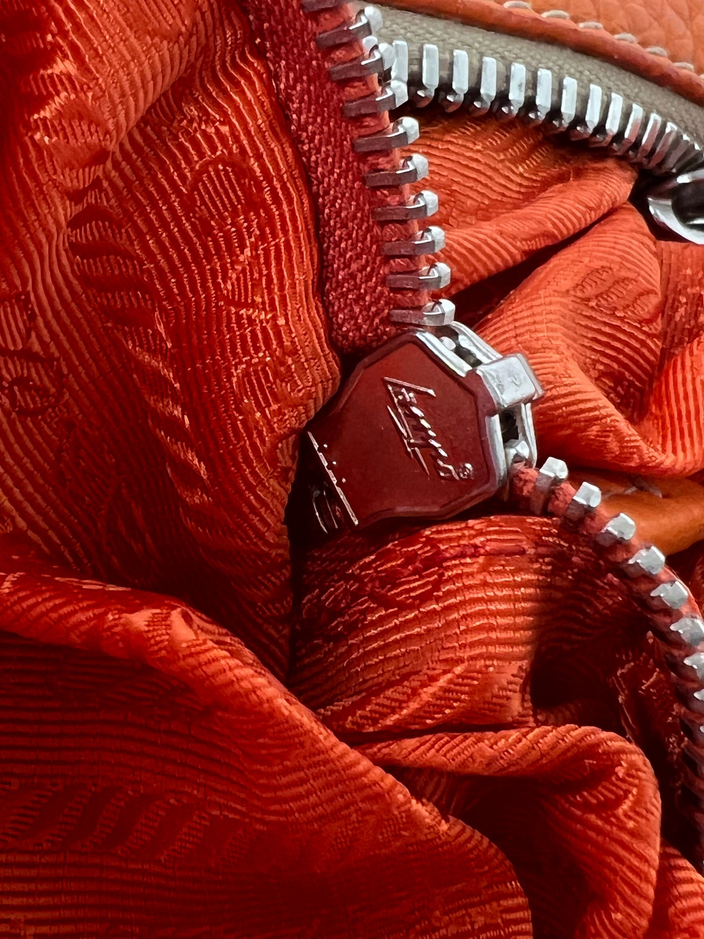Prada Half Moon Orange