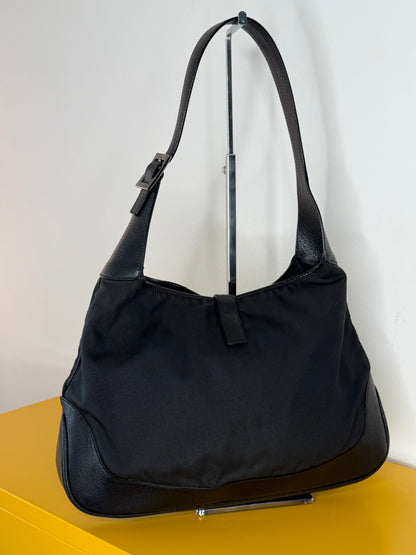 Gucci Jackie pelle/tessuto