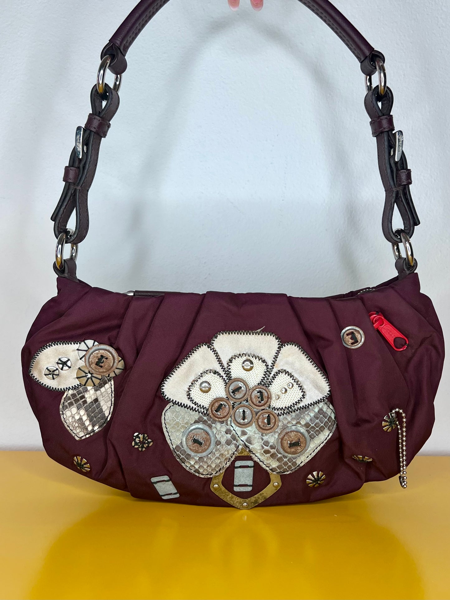 Prada nylon/pailettes