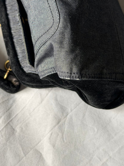 Miu Miu Mini Bag velvet/denim