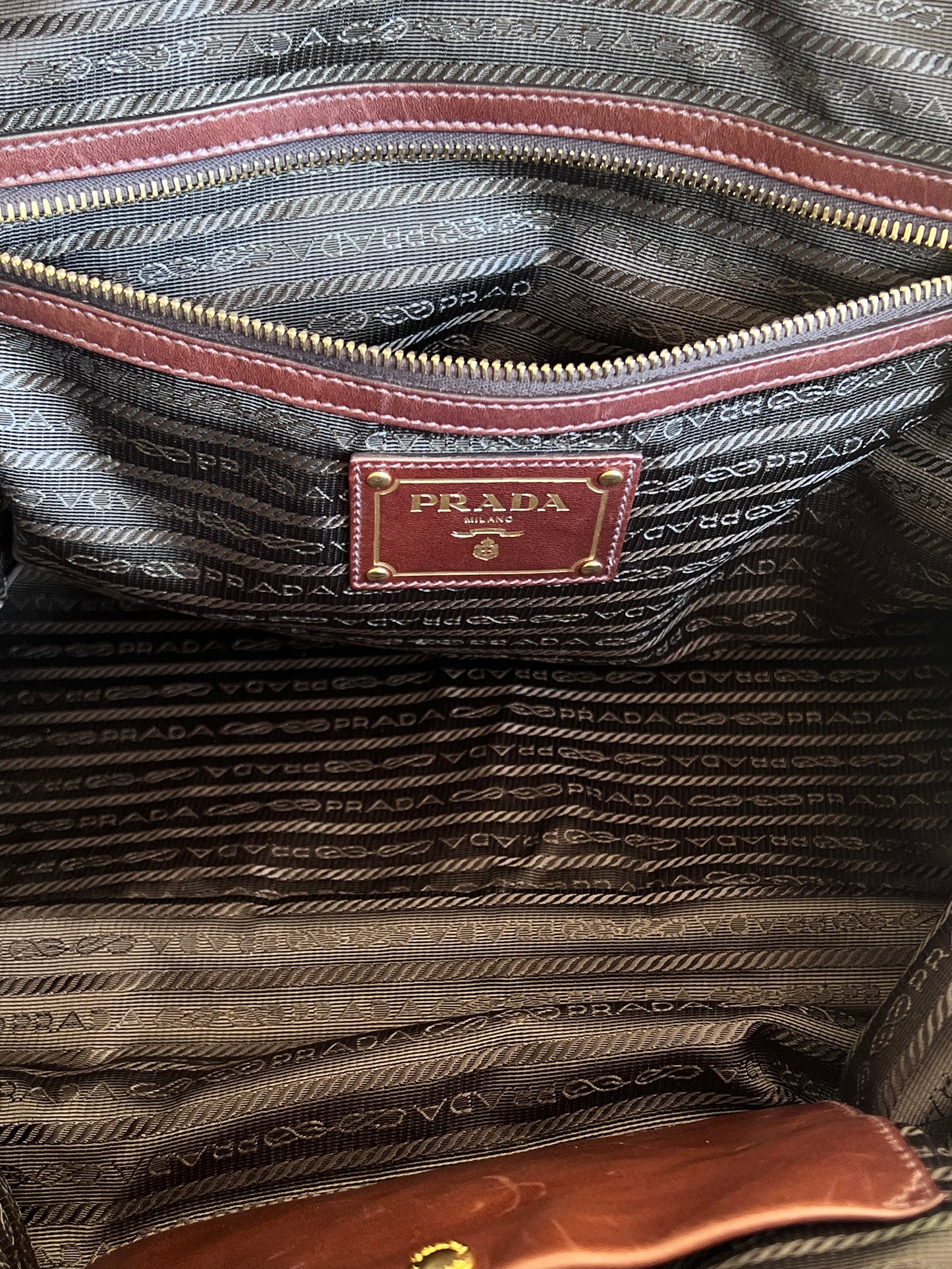 Prada Tote Animalier
