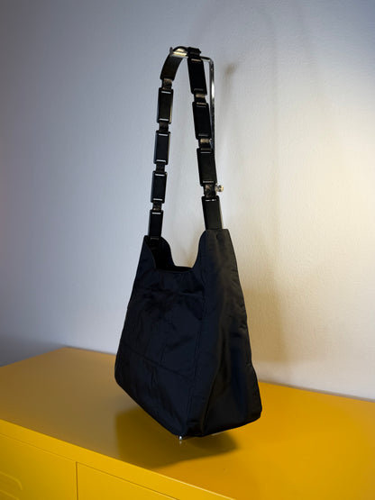 Prada Hobo Nera pelle/acrilico