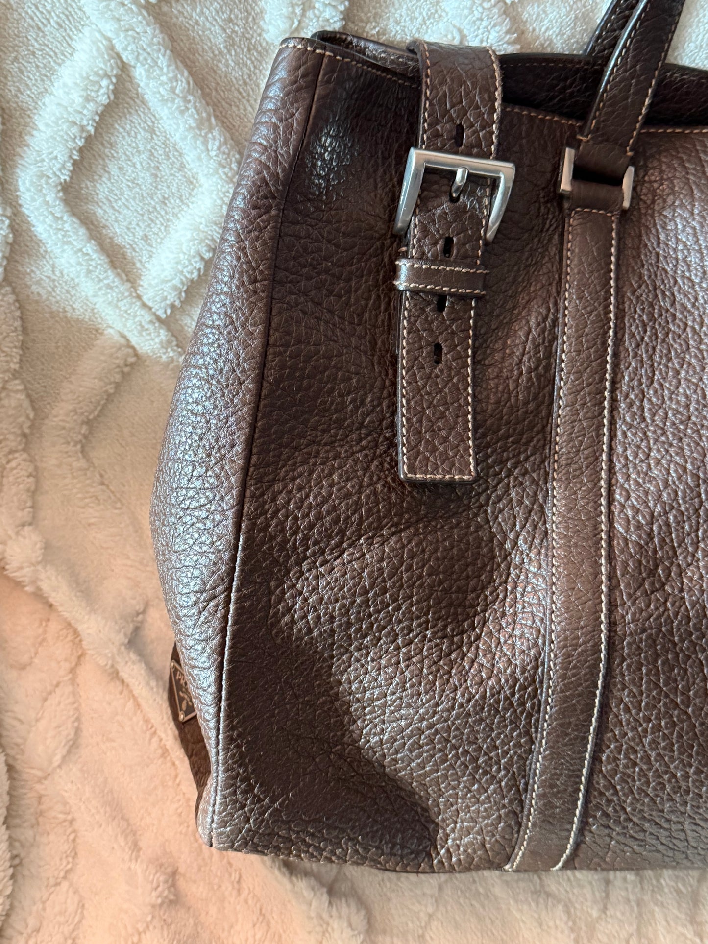 Prada handbag Tote brown