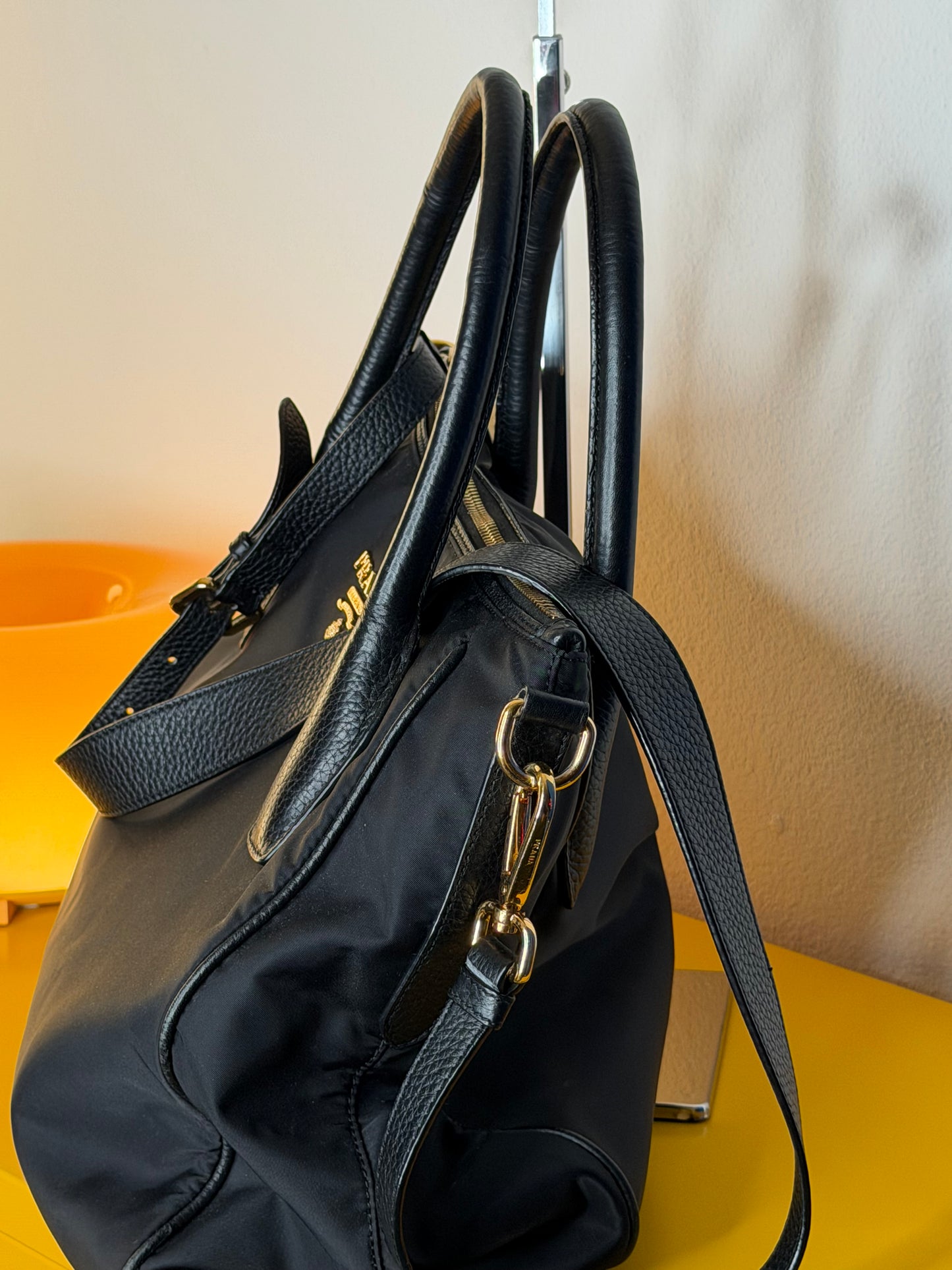 Prada Tote nylon e pelle